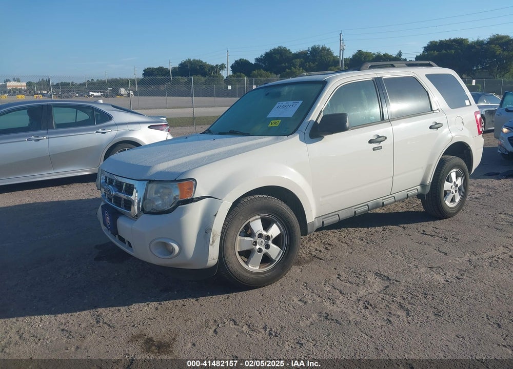 2011 FORD ESCAPE XLT VIN: 1FMCU0D74BKA51187