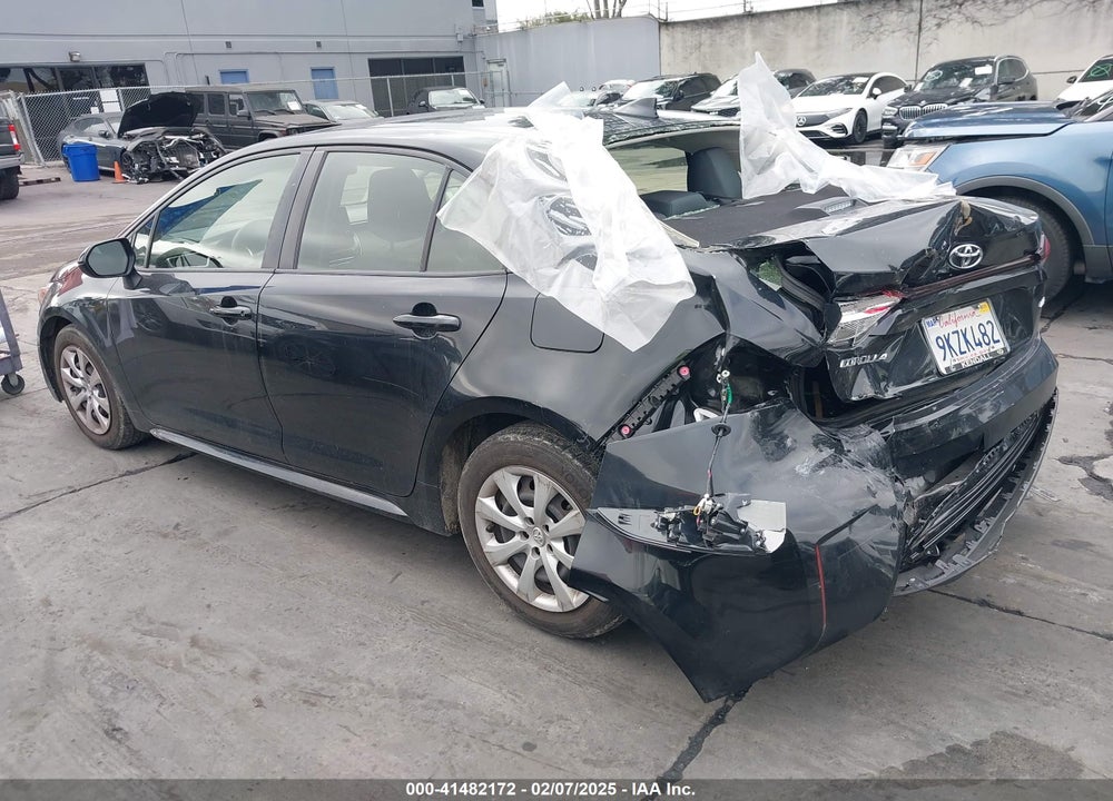 2022 TOYOTA COROLLA VIN: JTDEPMAE0NJ194274