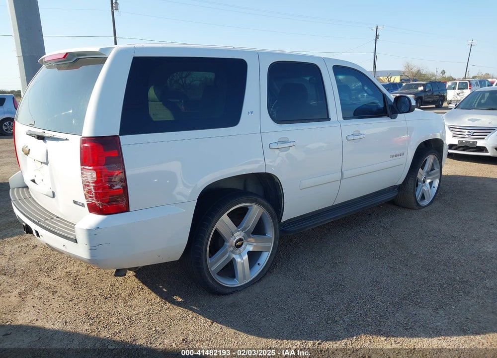 2008 CHEVROLET TAHOE VIN: 1GNFC13048R116061