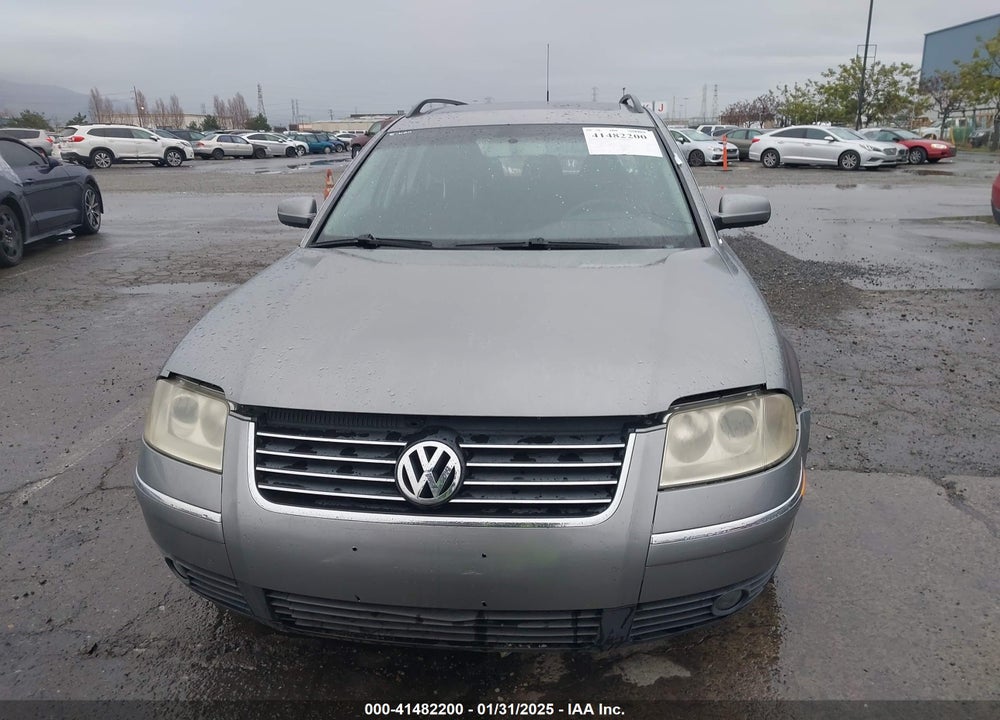 2003 VOLKSWAGEN PASSAT GLS VIN: WVWVD63B53E166063
