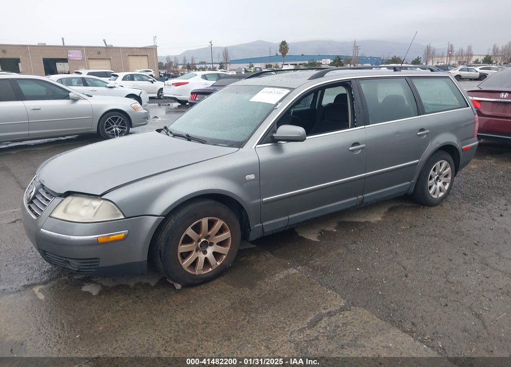 2003 VOLKSWAGEN PASSAT GLS VIN: WVWVD63B53E166063