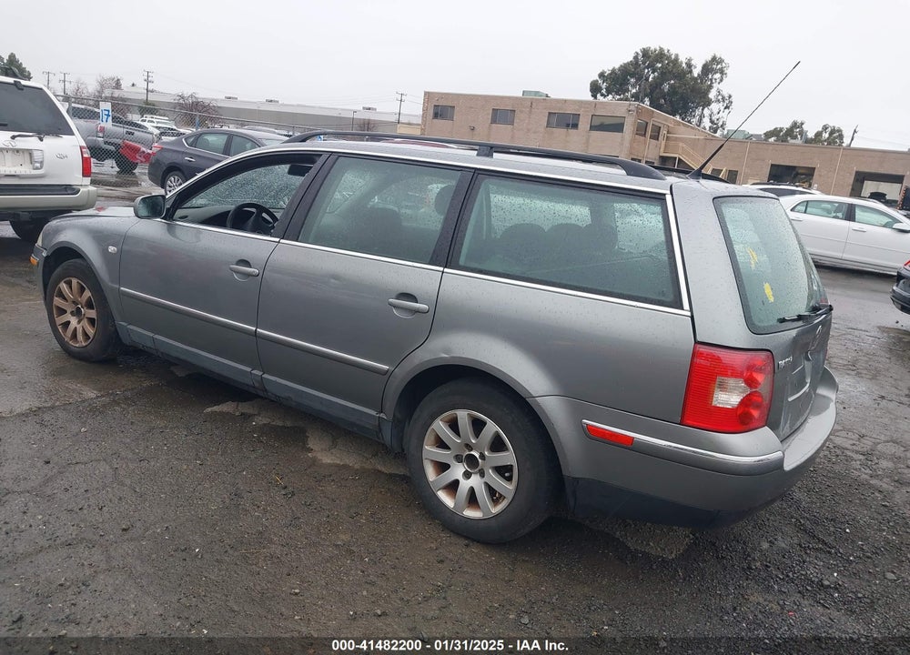 2003 VOLKSWAGEN PASSAT GLS VIN: WVWVD63B53E166063