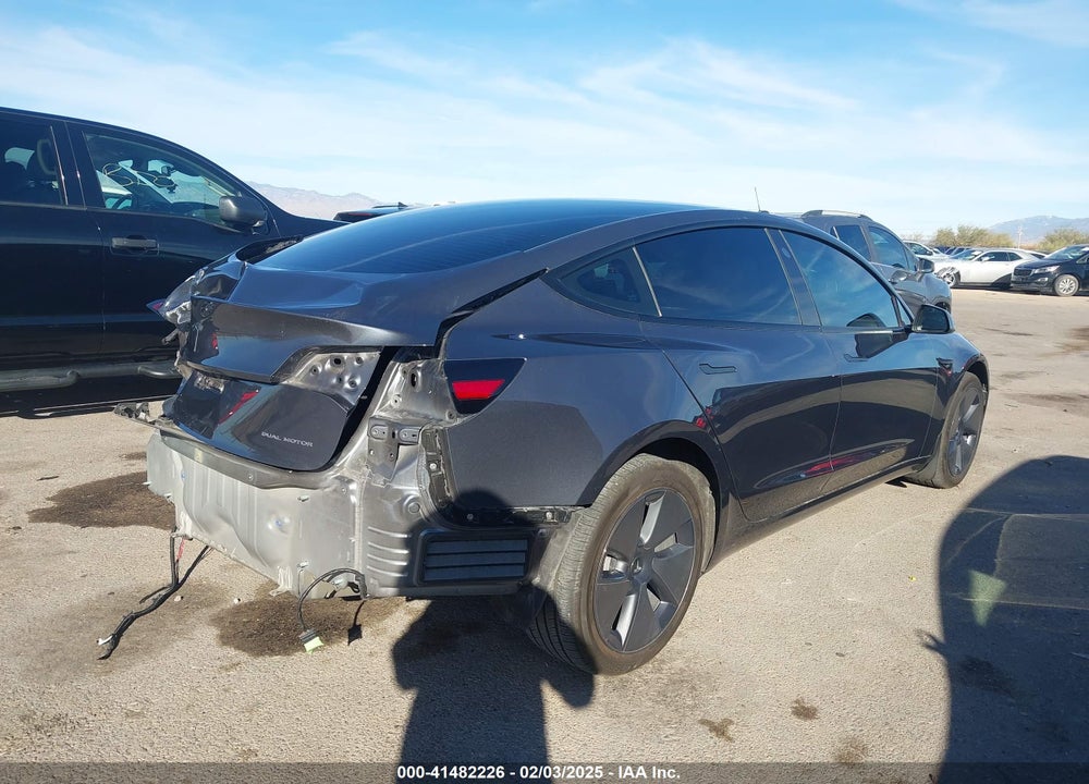 2022 TESLA MODEL 3 LONG RANGE DUAL MOTOR ALL-WHEEL DRIVE VIN: 5YJ3E1EBXNF241149