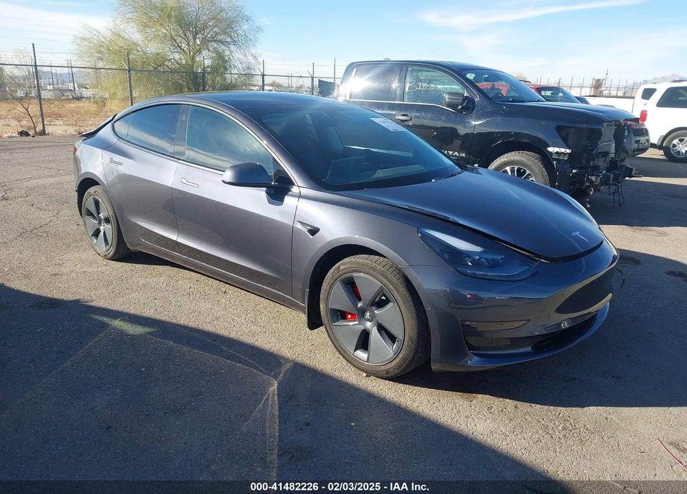 2022 TESLA MODEL 3 LONG RANGE DUAL MOTOR ALL-WHEEL DRIVE VIN: 5YJ3E1EBXNF241149