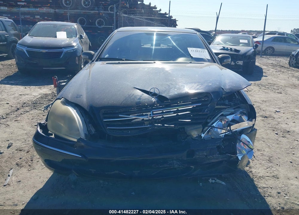 2002 MERCEDES-BENZ S 500 VIN: WDBNG75J42A274373