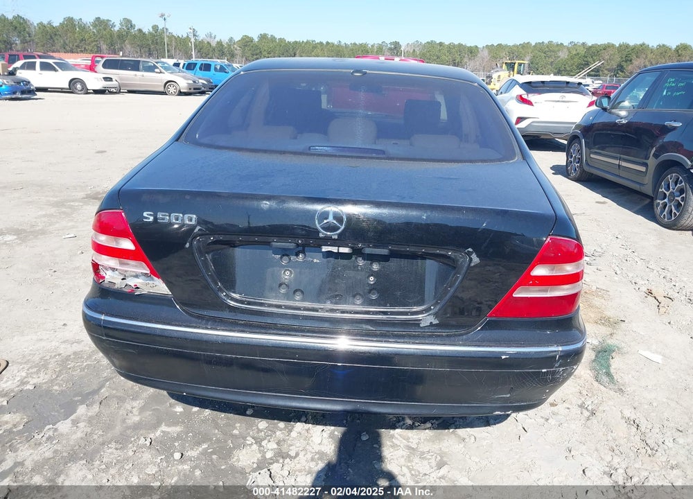 2002 MERCEDES-BENZ S 500 VIN: WDBNG75J42A274373
