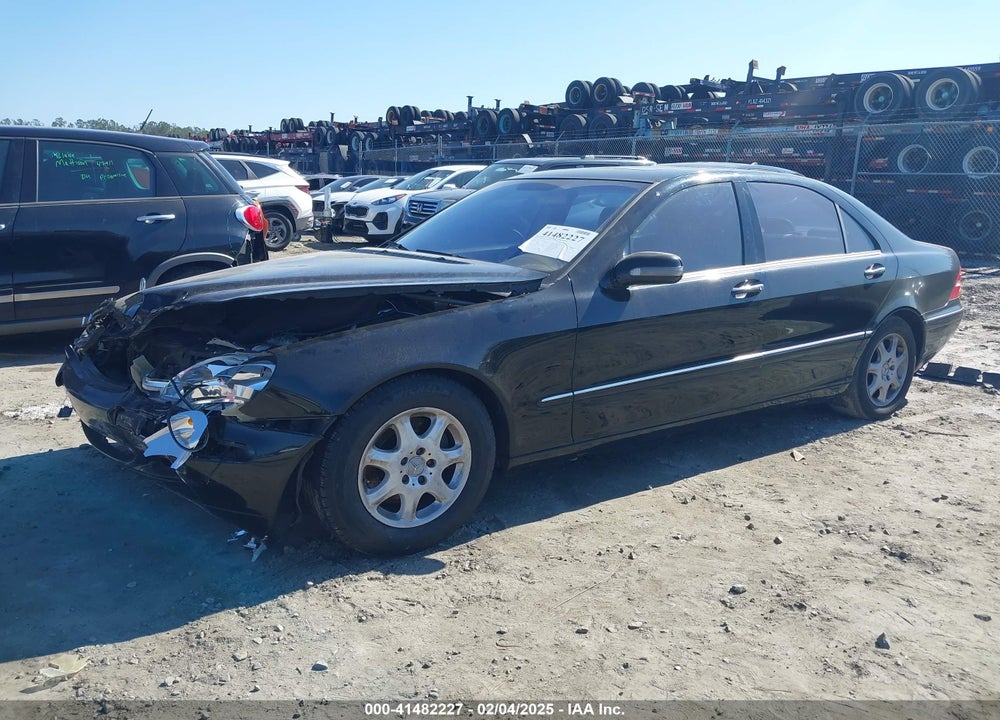 2002 MERCEDES-BENZ S 500 VIN: WDBNG75J42A274373