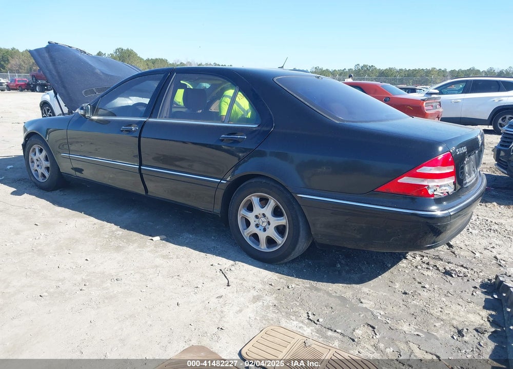 2002 MERCEDES-BENZ S 500 VIN: WDBNG75J42A274373
