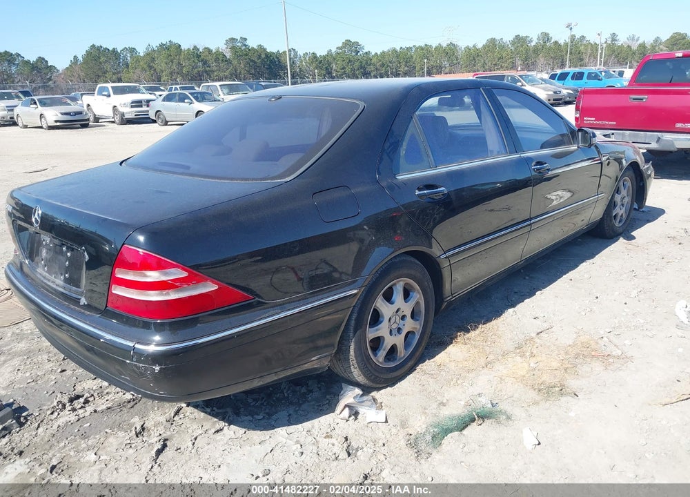 2002 MERCEDES-BENZ S 500 VIN: WDBNG75J42A274373