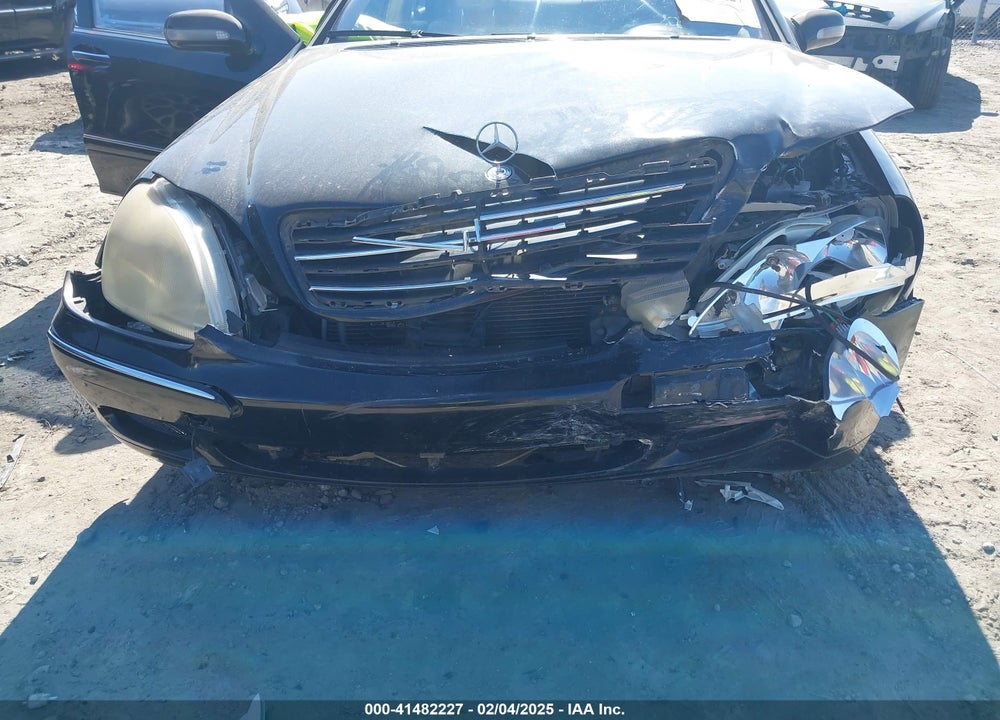 2002 MERCEDES-BENZ S 500 VIN: WDBNG75J42A274373