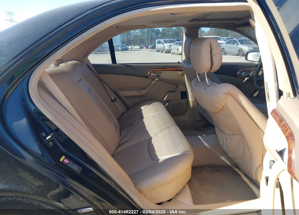2002 MERCEDES-BENZ S 500 VIN: WDBNG75J42A274373