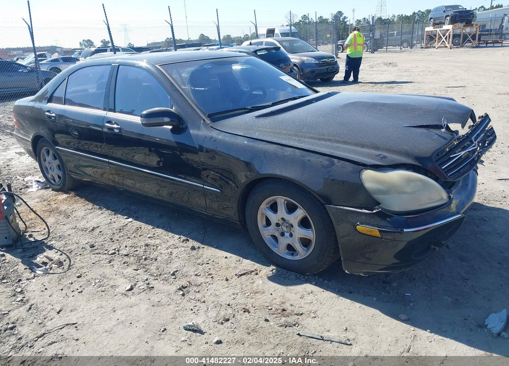 2002 MERCEDES-BENZ S 500 VIN: WDBNG75J42A274373