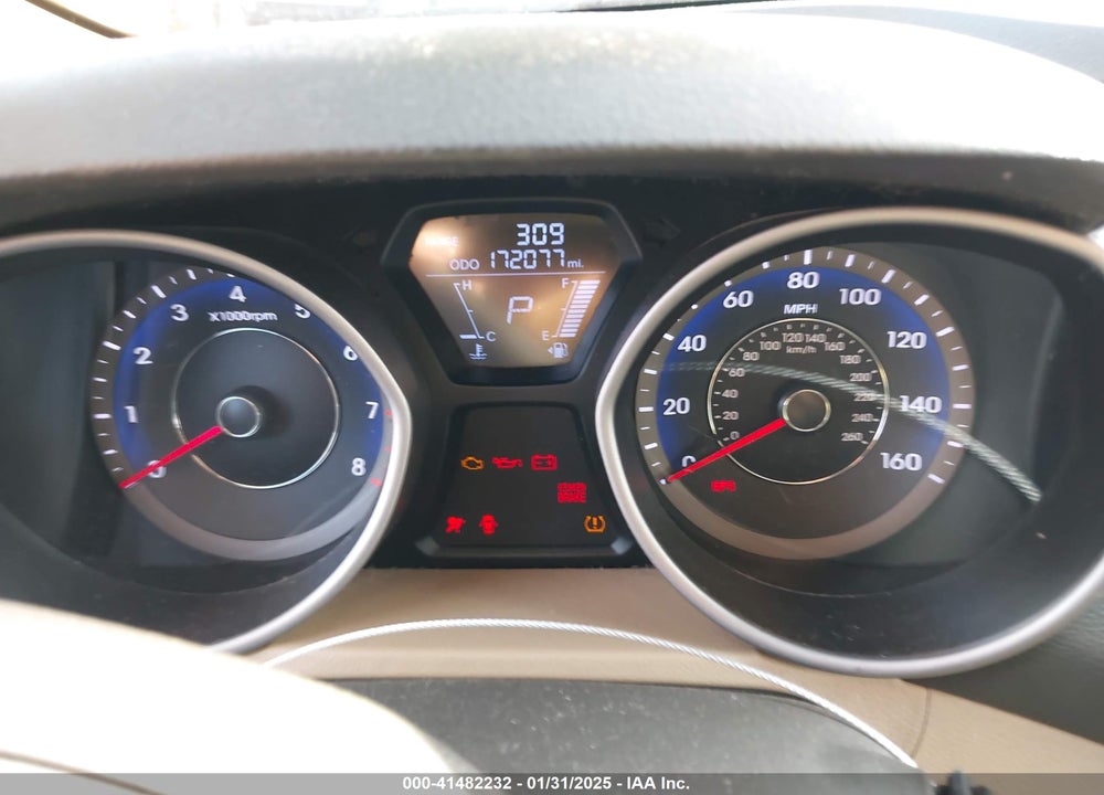 2013 HYUNDAI ELANTRA VIN: KMHDH4AE8DU868964