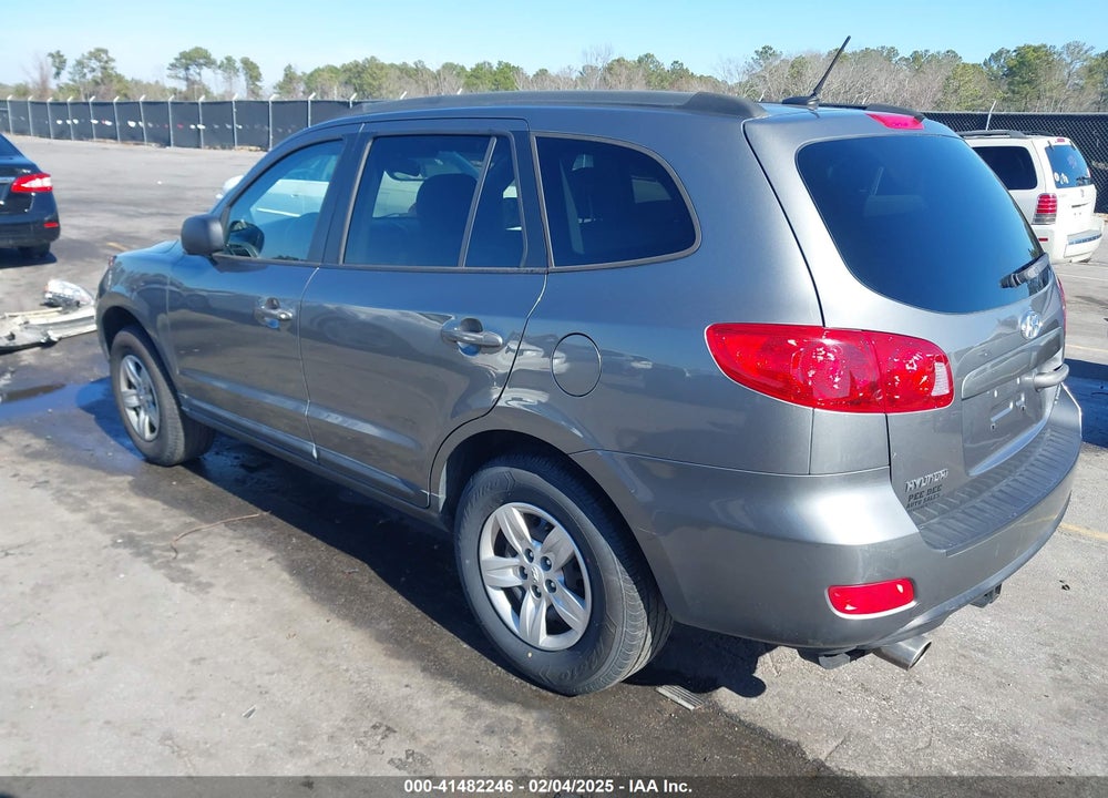 2009 HYUNDAI SANTA FE GLS VIN: 5NMSG13D79H276780