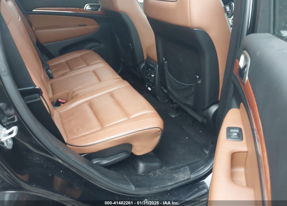 2013 JEEP GRAND CHEROKEE OVERLAND VIN: 1C4RJFCT3DC614851