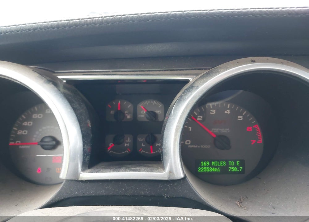 2007 FORD SHELBY GT500 VIN: 1ZVHT88S075220120
