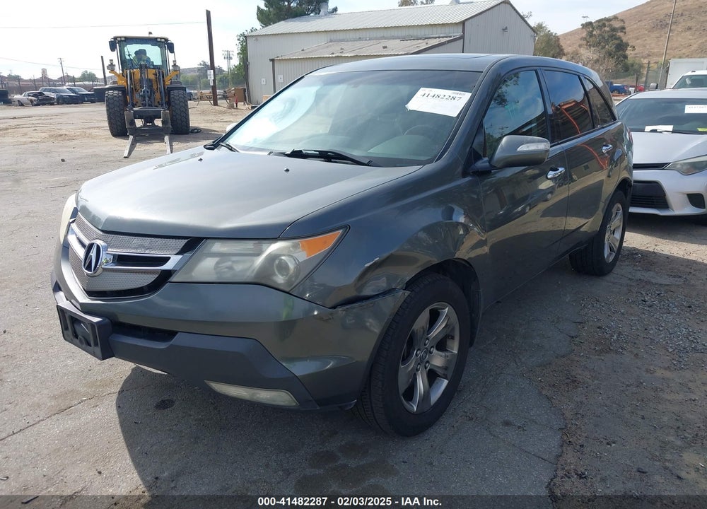 2007 ACURA MDX SPORT PACKAGE VIN: 2HNYD28807H512872