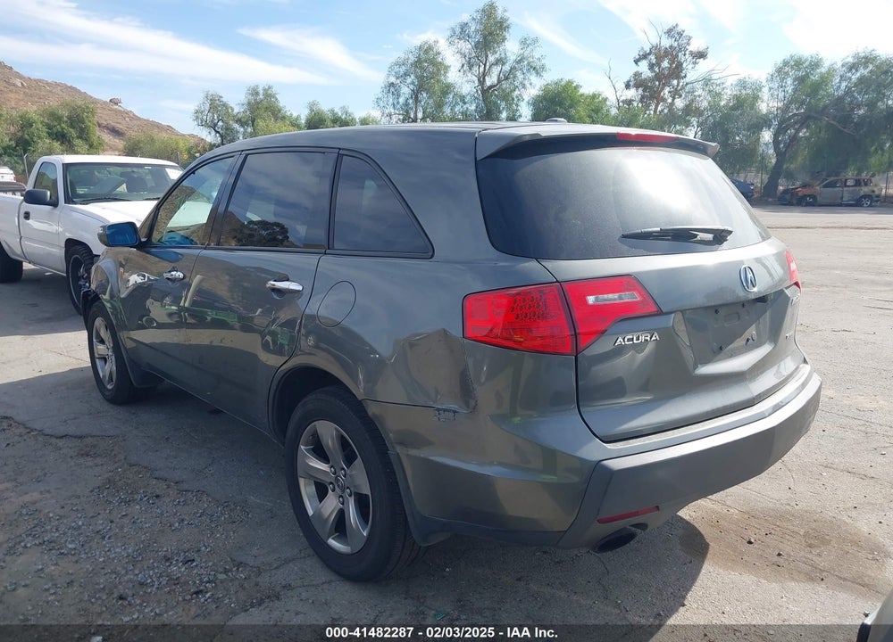 2007 ACURA MDX SPORT PACKAGE VIN: 2HNYD28807H512872
