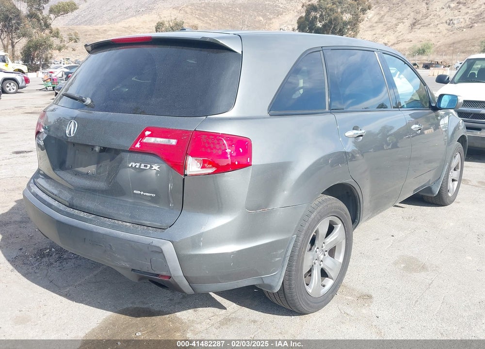 2007 ACURA MDX SPORT PACKAGE VIN: 2HNYD28807H512872
