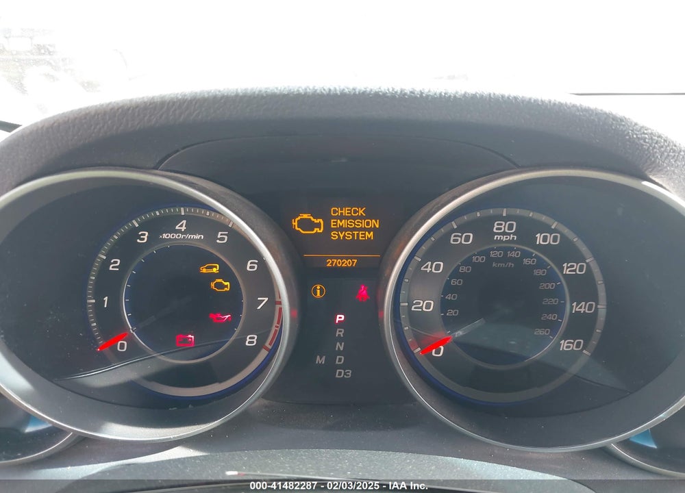 2007 ACURA MDX SPORT PACKAGE VIN: 2HNYD28807H512872