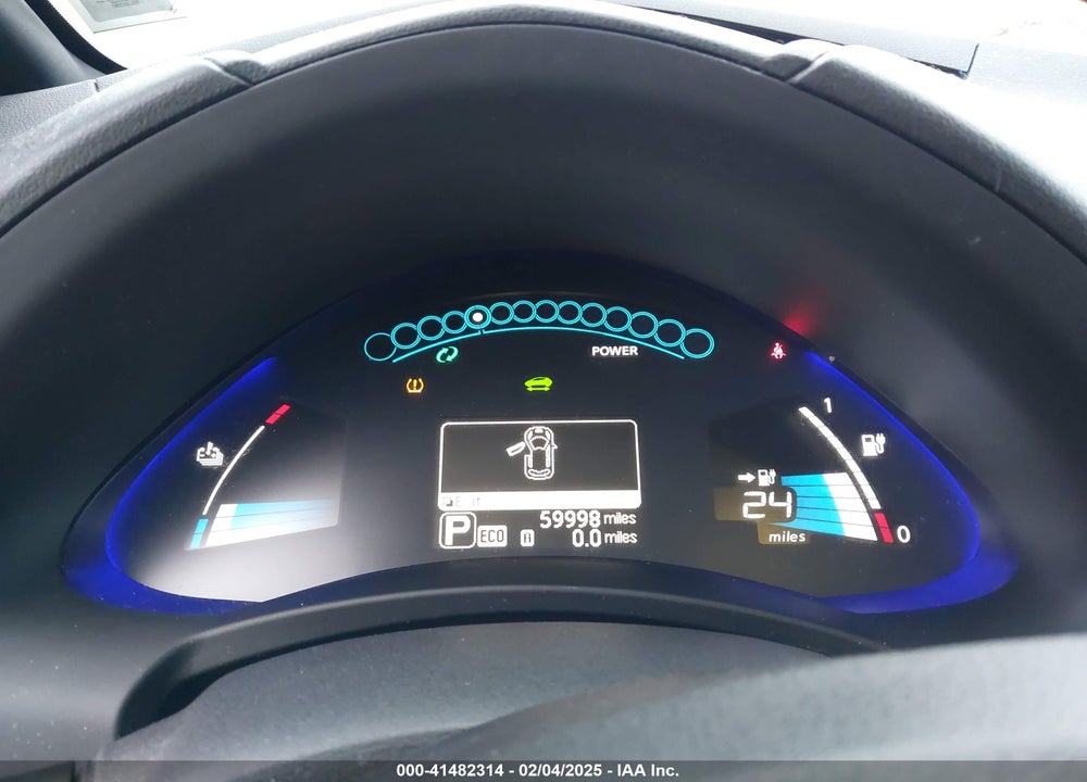 2013 NISSAN LEAF VIN: 1N4AZ0CP1DC412313