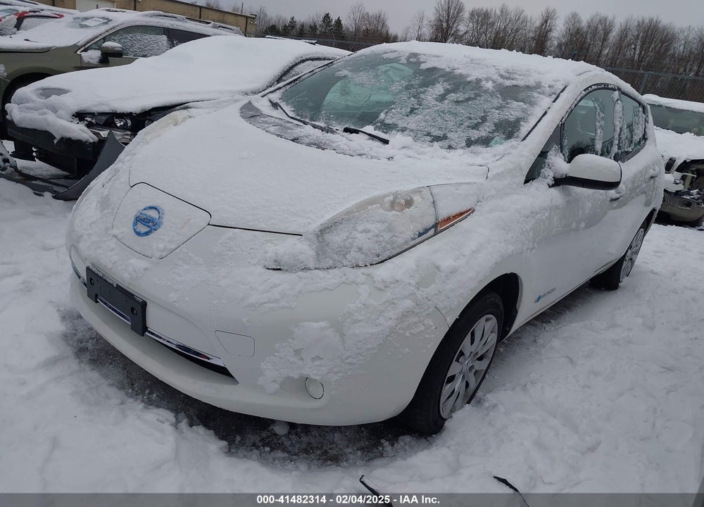 2013 NISSAN LEAF VIN: 1N4AZ0CP1DC412313