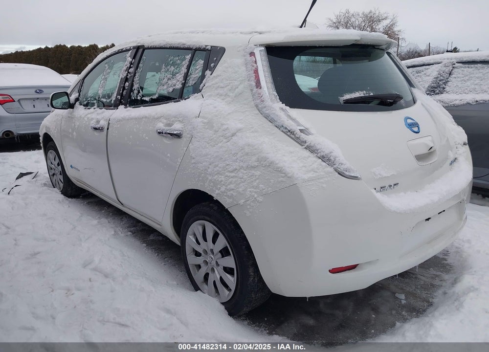2013 NISSAN LEAF VIN: 1N4AZ0CP1DC412313