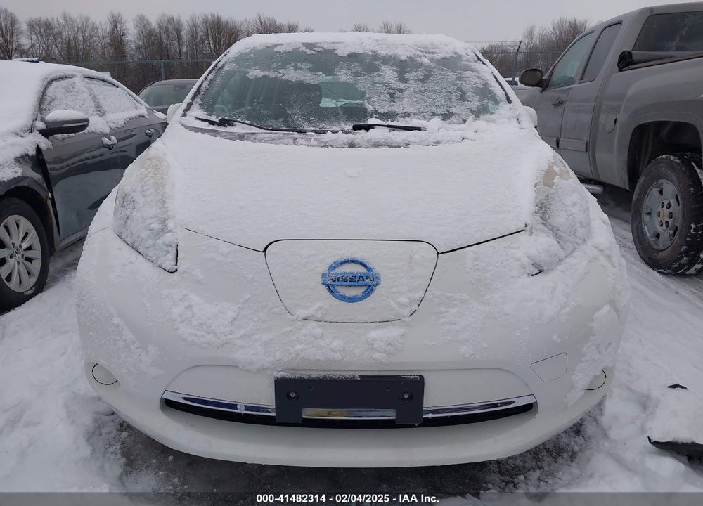 2013 NISSAN LEAF VIN: 1N4AZ0CP1DC412313