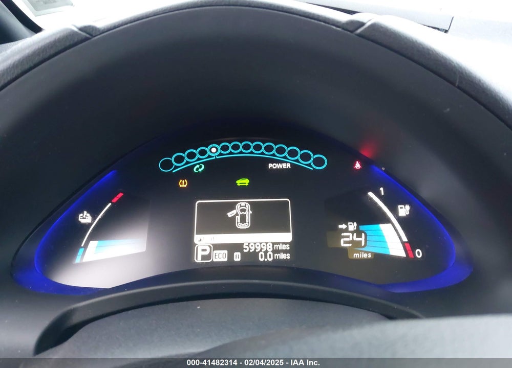 2013 NISSAN LEAF VIN: 1N4AZ0CP1DC412313
