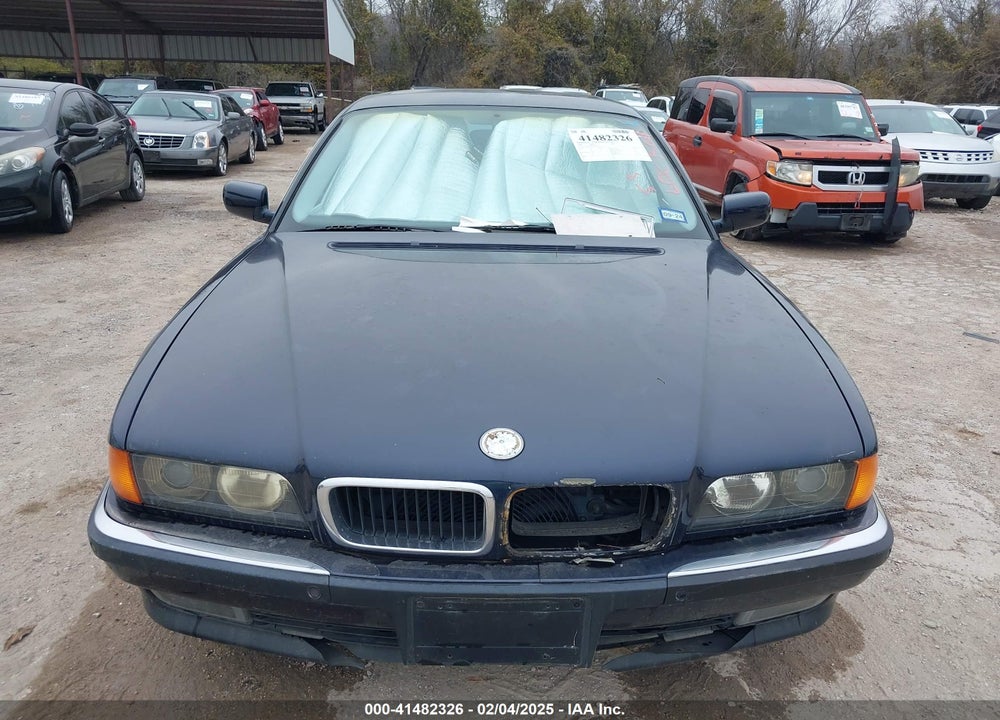 1998 BMW 740IL VIN: WBAGJ8327WDM19260