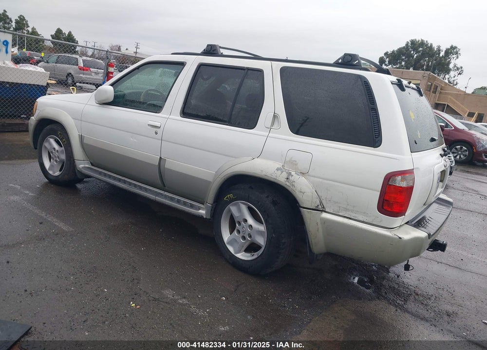 2001 INFINITI QX4 LUXURY VIN: JNRDR07Y81W107685