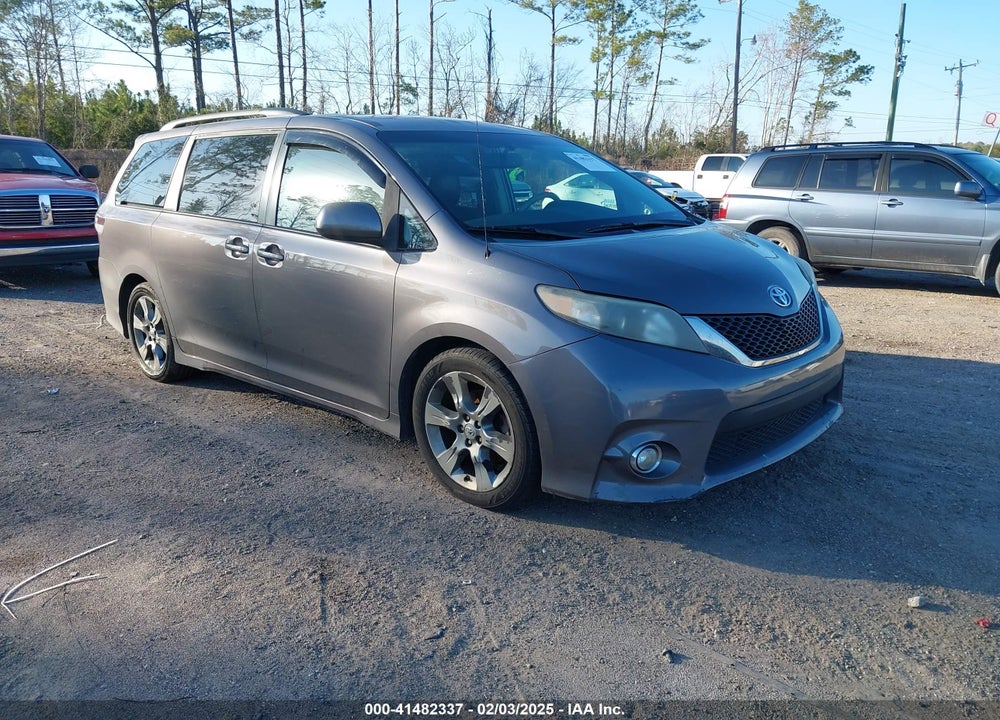 2012 TOYOTA SIENNA SE 8 PASSENGER VIN: 5TDXK3DC9CS189005
