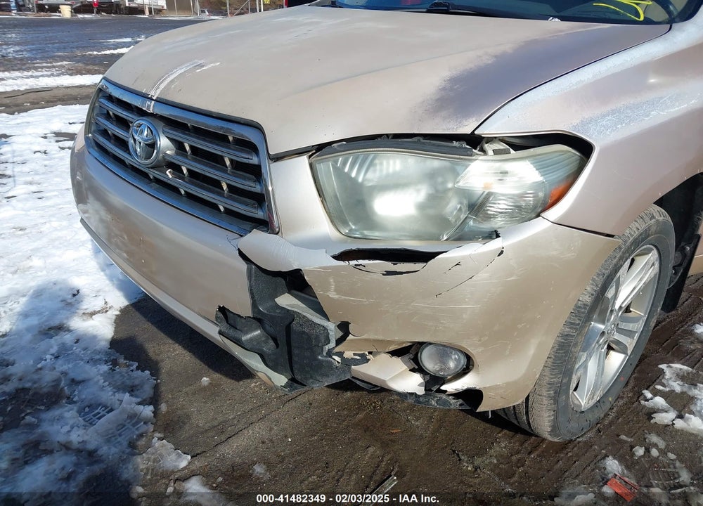 2008 TOYOTA HIGHLANDER VIN: JTEES43A182019017