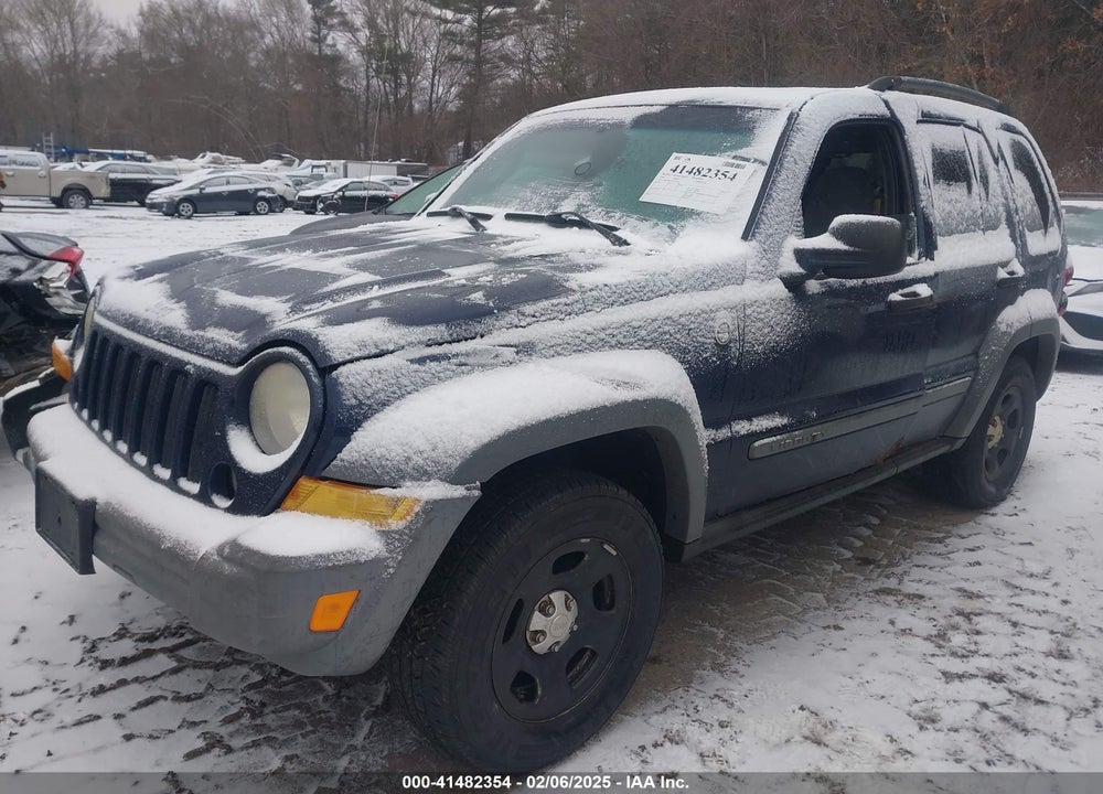 2006 JEEP LIBERTY SPORT VIN: 1J4GL48K76W115195