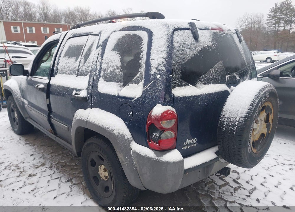 2006 JEEP LIBERTY SPORT VIN: 1J4GL48K76W115195