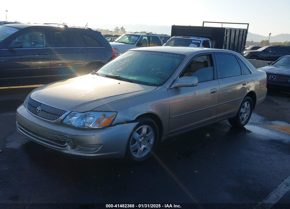 2002 TOYOTA AVALON XL VIN: 4T1BF28B92U256010
