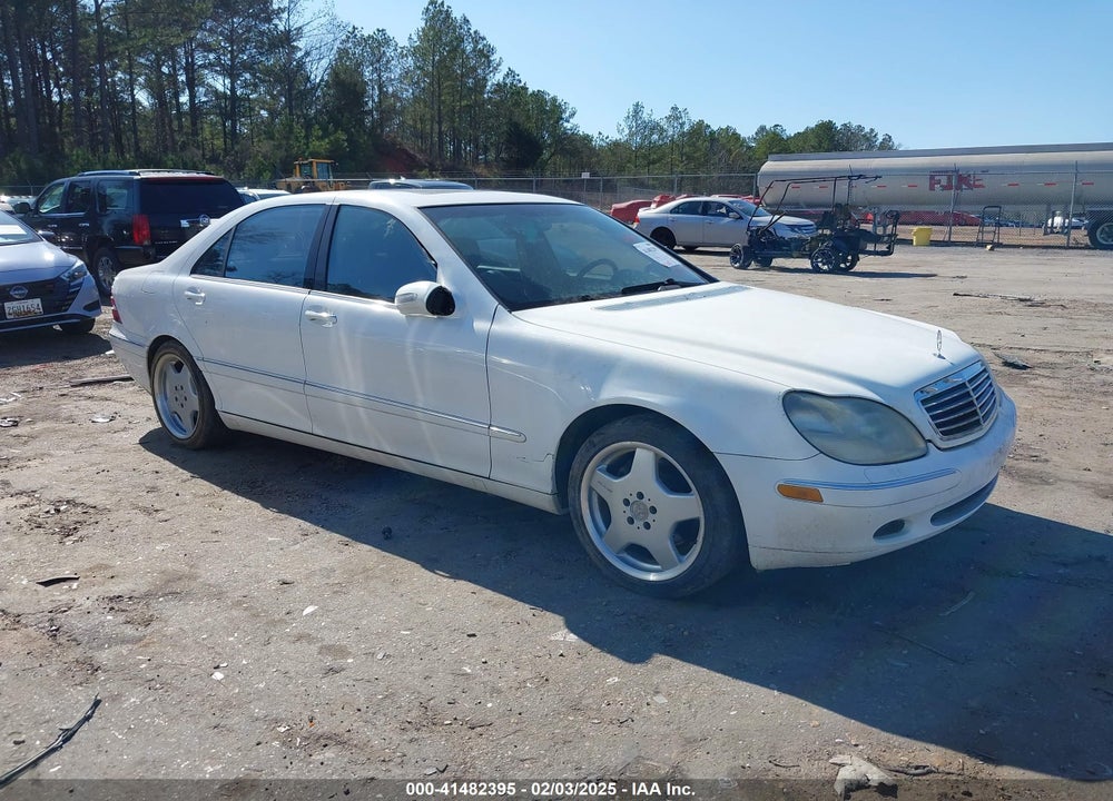 2002 MERCEDES-BENZ S 500 VIN: WDBNG75J62A241861