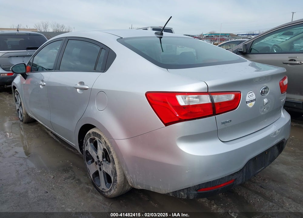 2012 KIA RIO SX VIN: KNADN4A30C6057221