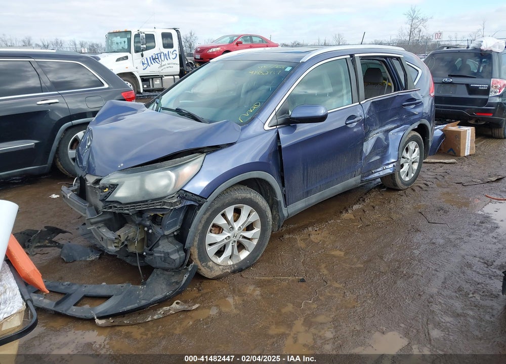 2012 HONDA CR-V EX-L VIN: 5J6RM4H79CL047061