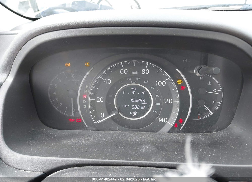 2012 HONDA CR-V EX-L VIN: 5J6RM4H79CL047061