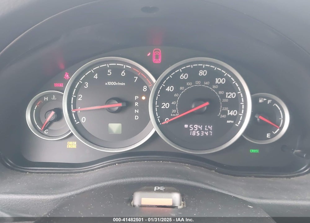 2006 SUBARU OUTBACK 2.5I VIN: 4S4BP61C967313768
