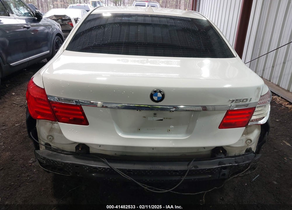 2011 BMW 750I XDRIVE VIN: WBAKC6C54BC394143