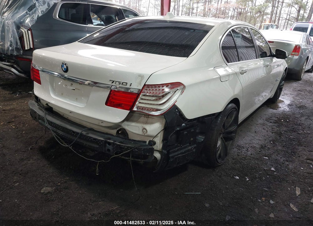 2011 BMW 750I XDRIVE VIN: WBAKC6C54BC394143