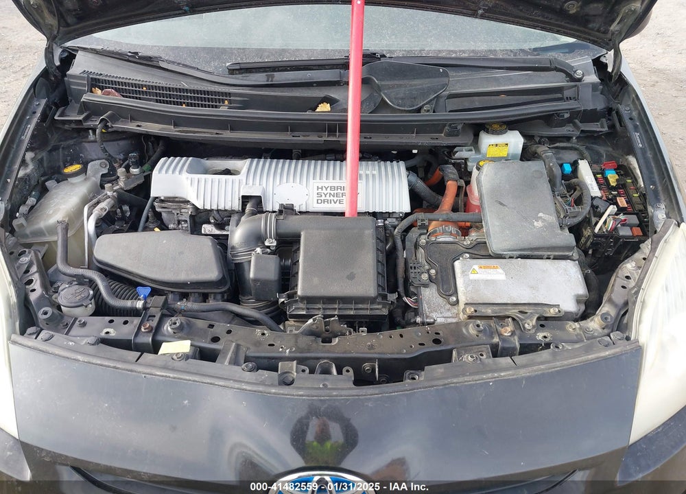 2010 TOYOTA PRIUS II VIN: JTDKN3DU3A0166281