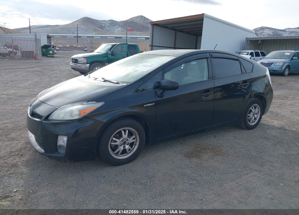 2010 TOYOTA PRIUS II VIN: JTDKN3DU3A0166281