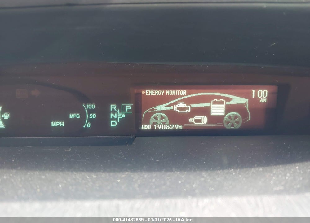 2010 TOYOTA PRIUS II VIN: JTDKN3DU3A0166281