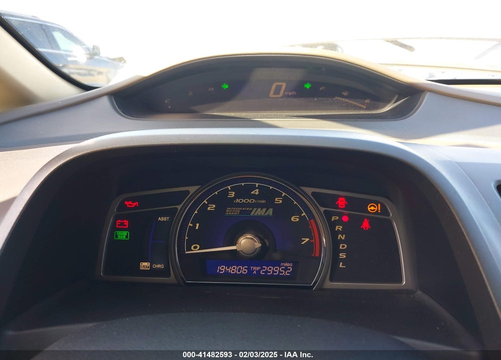 2006 HONDA CIVIC HYBRID VIN: JHMFA36216S001493
