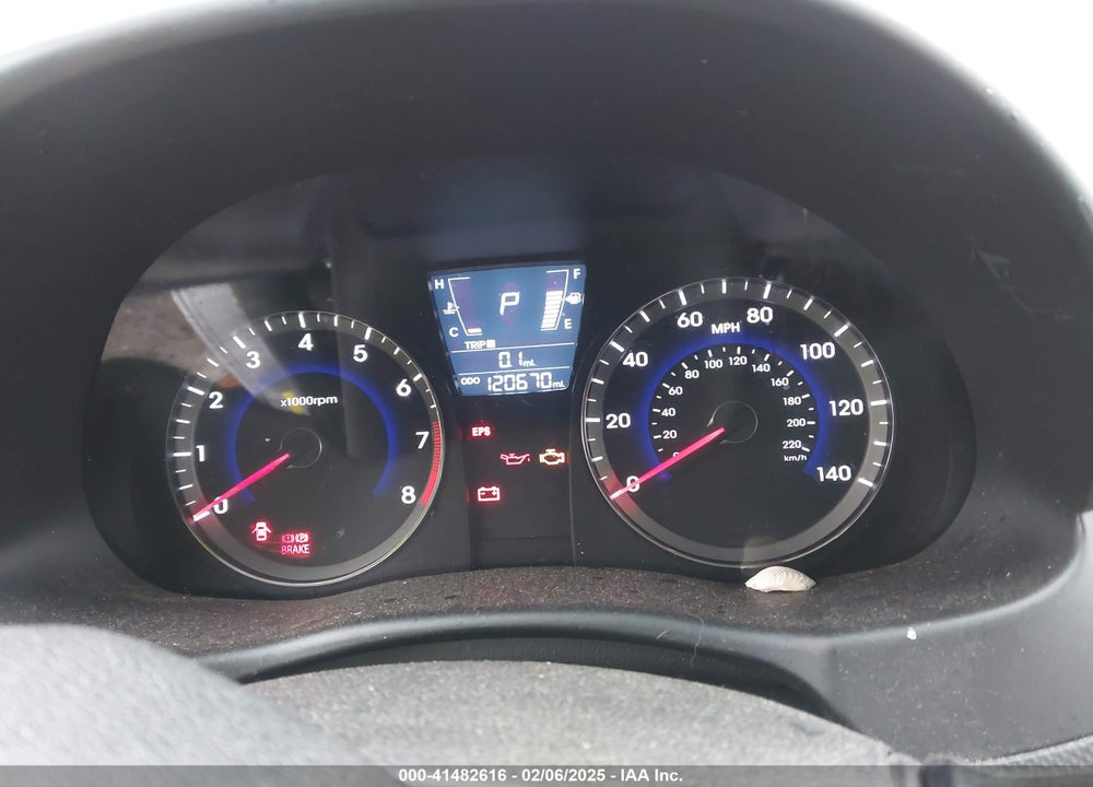 2013 HYUNDAI ACCENT VIN: KMHCU5AE5DU117804