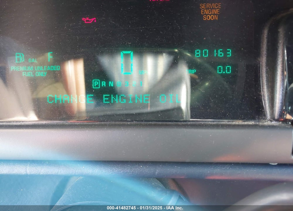 1999 CADILLAC DEVILLE PROFESSIONAL VIN: 1GEEH90Y2XU500423