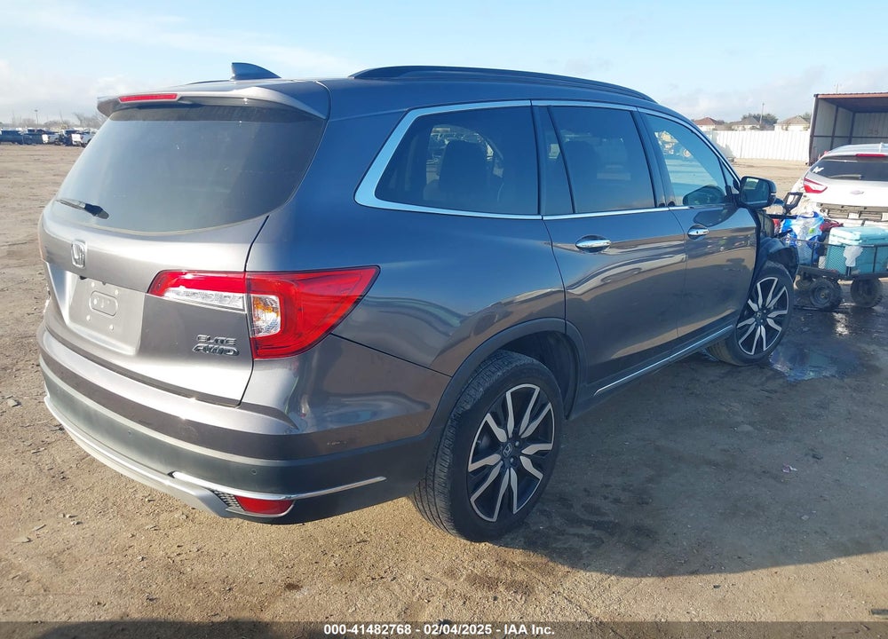2021 HONDA PILOT AWD ELITE VIN: 5FNYF6H01MB006339